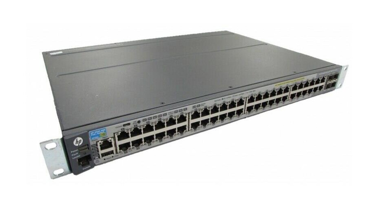 J9729AR#ABA HP 2920-48G-POE+ Switch 44 Ports Manageable Refurbished 7 x Expansion Slots 10/100/1000Base-T 1000Base-X 48 x Network 3 x Expansion Slot