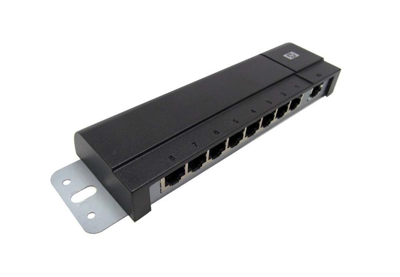 262589B21NOCLIP HP 8-Ports IP Console Switch Expansion Module for CAT5 KVM and KVM/IP Switches (Refurbished)