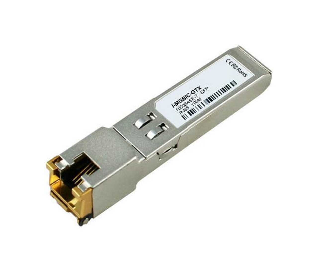 I-MGBIC-GTX-AOK AddOn 1Gbps 1000Base-TX Copper 100m RJ-45 Connector SFP Transceiver Module