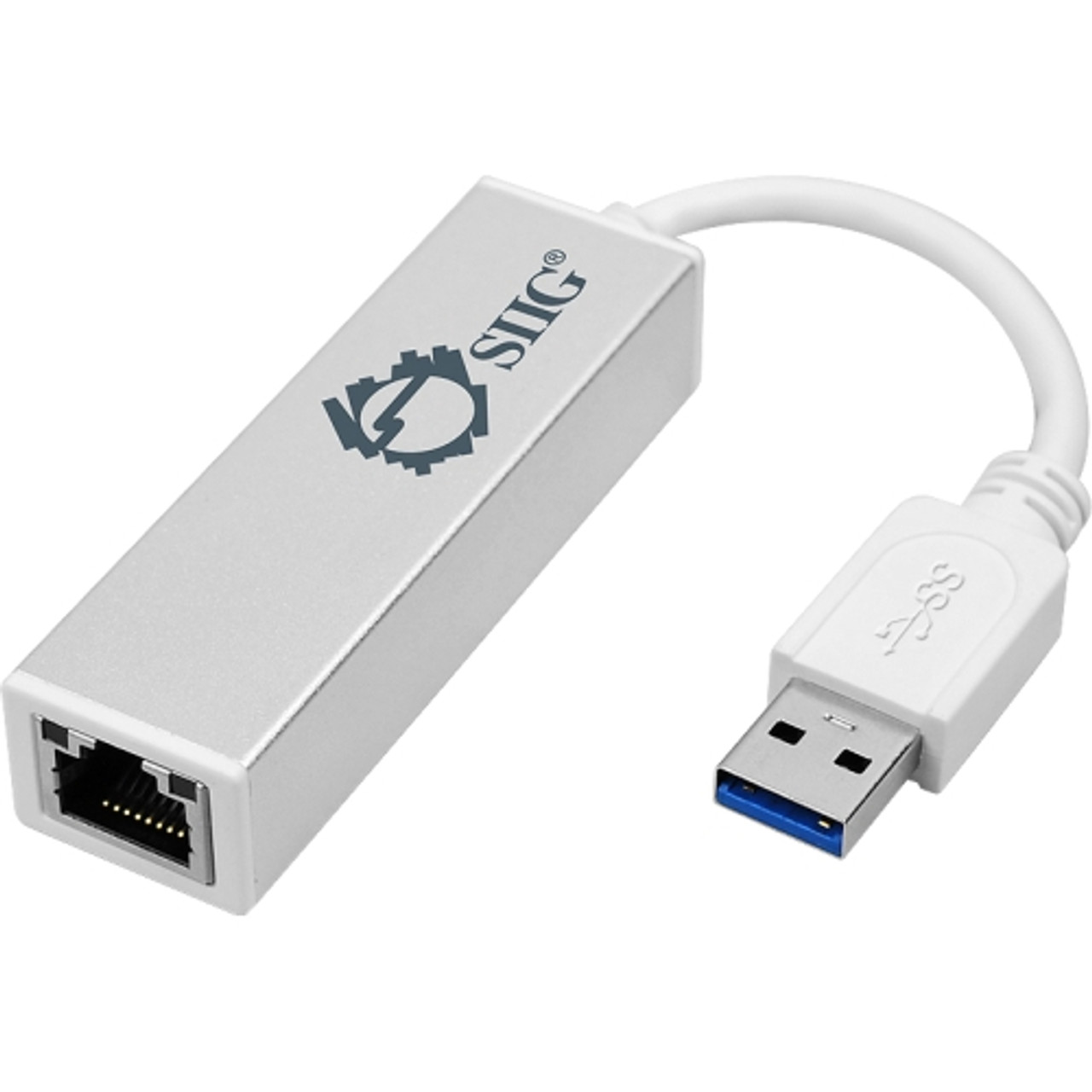 JU-NE0511-S1 SIIG Pro 10/100/1000 Single Port USB 3.0 Gigabit Ethernet Adapter