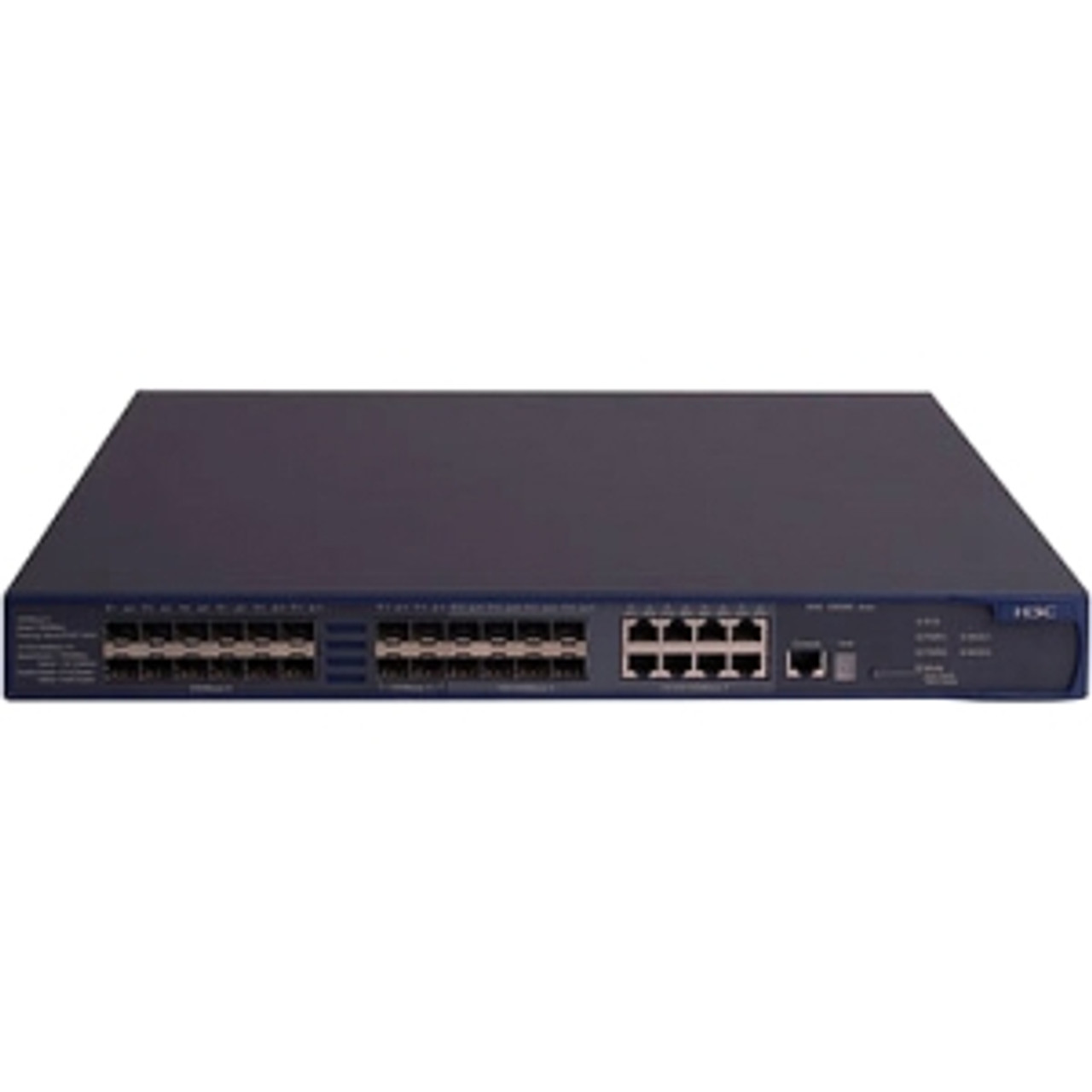 JG250AC#ABA HP 5500-24G EI 2 Intf Slt TAA CTO Switch 20-Ports Manageable 25 x RJ-45 6 x Expansion Slots 10/100/1000Base-T Desktop Rack-mountable (Refu