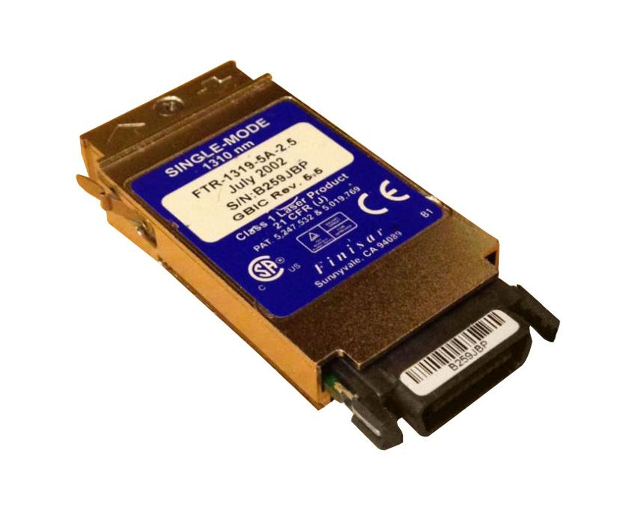 FTR-1319-5A-2.5 Finisar 2.5Gbps Single-mode Fiber Long Wave 1310nm GBIC Transceiver Module