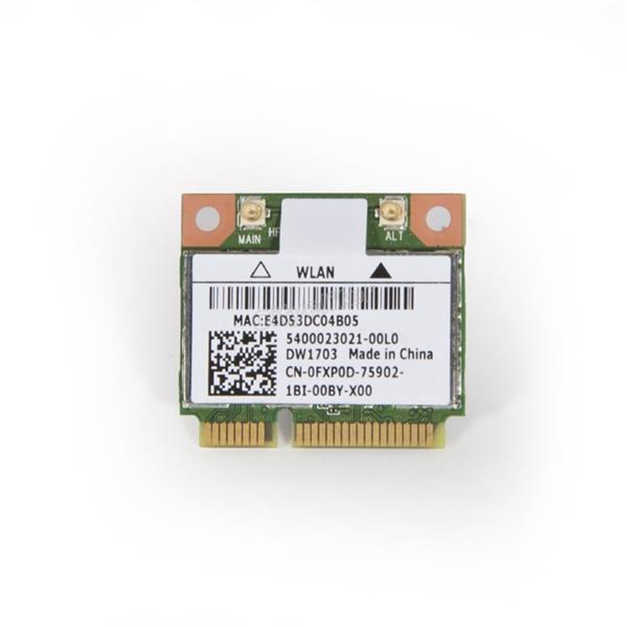 FXP0D Dell Inspiron 3521 Wireless Wlan 802.11n Card Mini PCi-e H