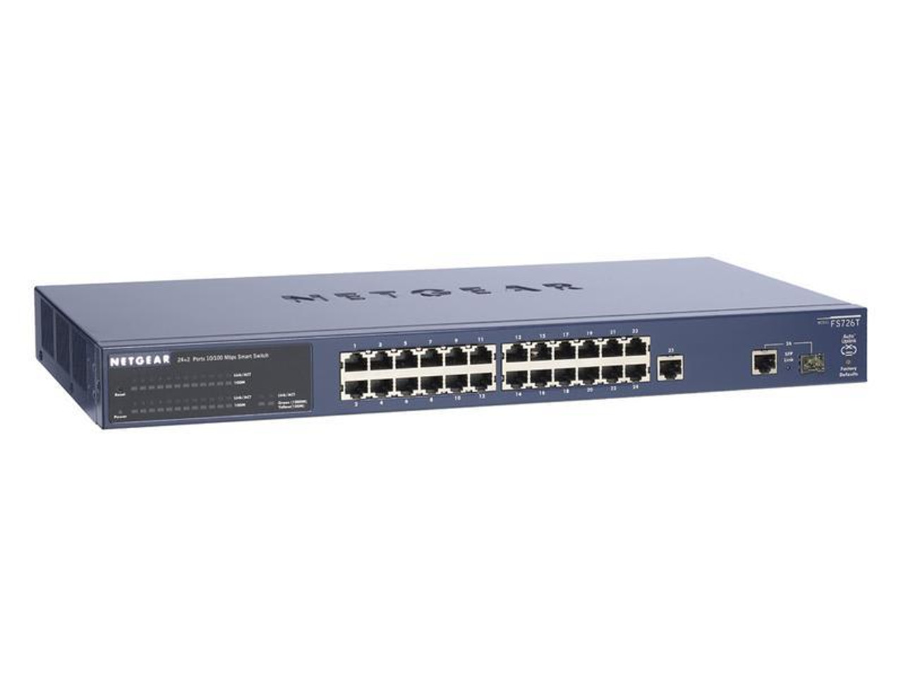 44051G NetGear ProSafe 24-Ports 10/100/1000Mbps Smart PoE Ethernet Switch (Refurbished)