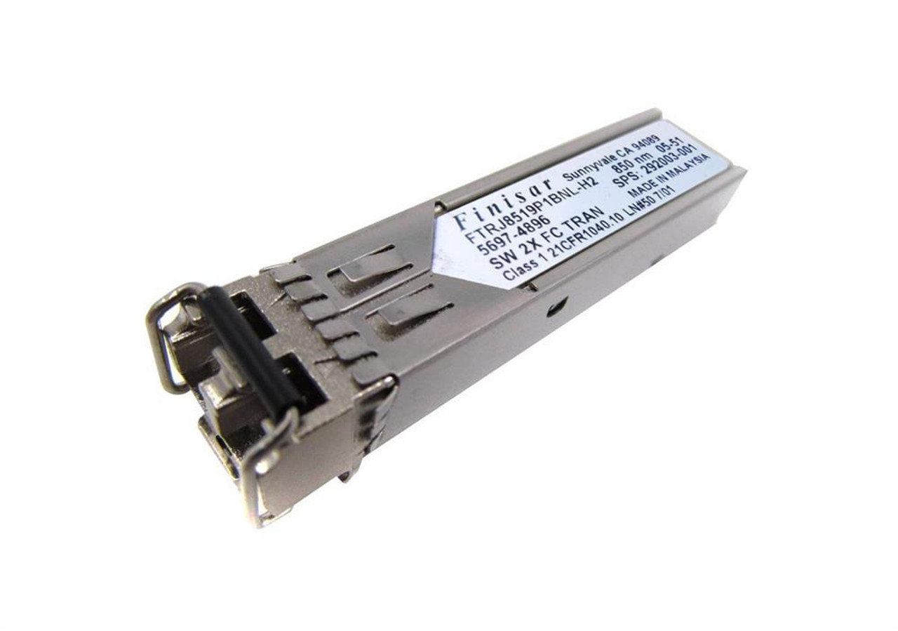 FTRJ8519P1BNL-H2 Finisar 2.125Gbps 1000Base-SX Multi-mode Fiber Short Wave 550m 850nm Duplex LC Connector SFP Transceiver Module