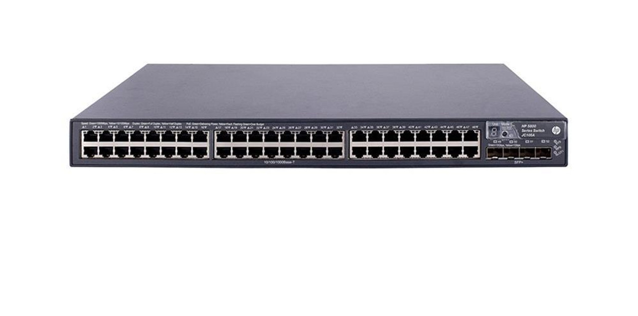 J8474-61201 HP ProCurve 6410CL-6XG 6-Ports DB-9 Expansion Slots Manageable Layer4 Rack-mountable 1U Stackable 10Gbe Switch (Refurbished)