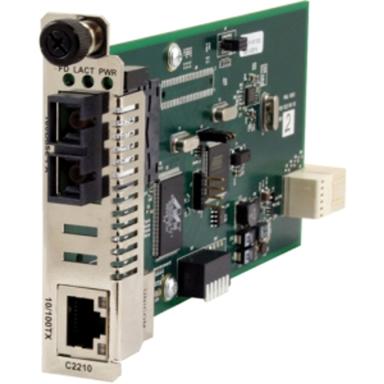 C2210-1039 Transition 10/100Base-TX (RJ-45) Fast Ethernet Ion Platform Slide-In-Card