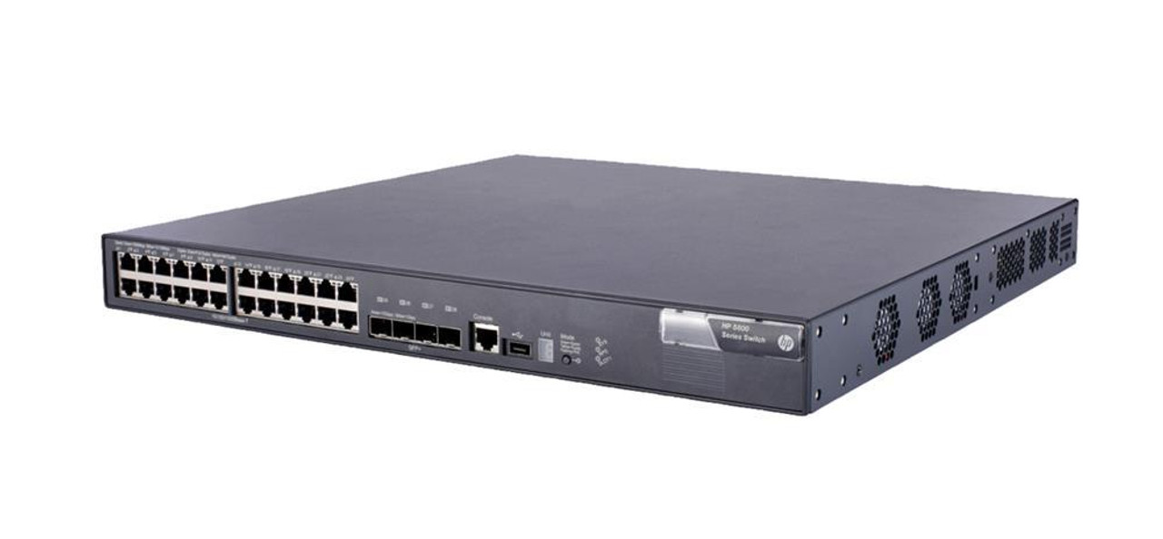 JC099AC HP 5800-24G-PoE+ Layer 3 Switch 24 Ports Manageable 5 x Expansion Slots 24 x Network 4 x Expansion Slot Gigabit Ethernet Fast Ethernet 4 x S