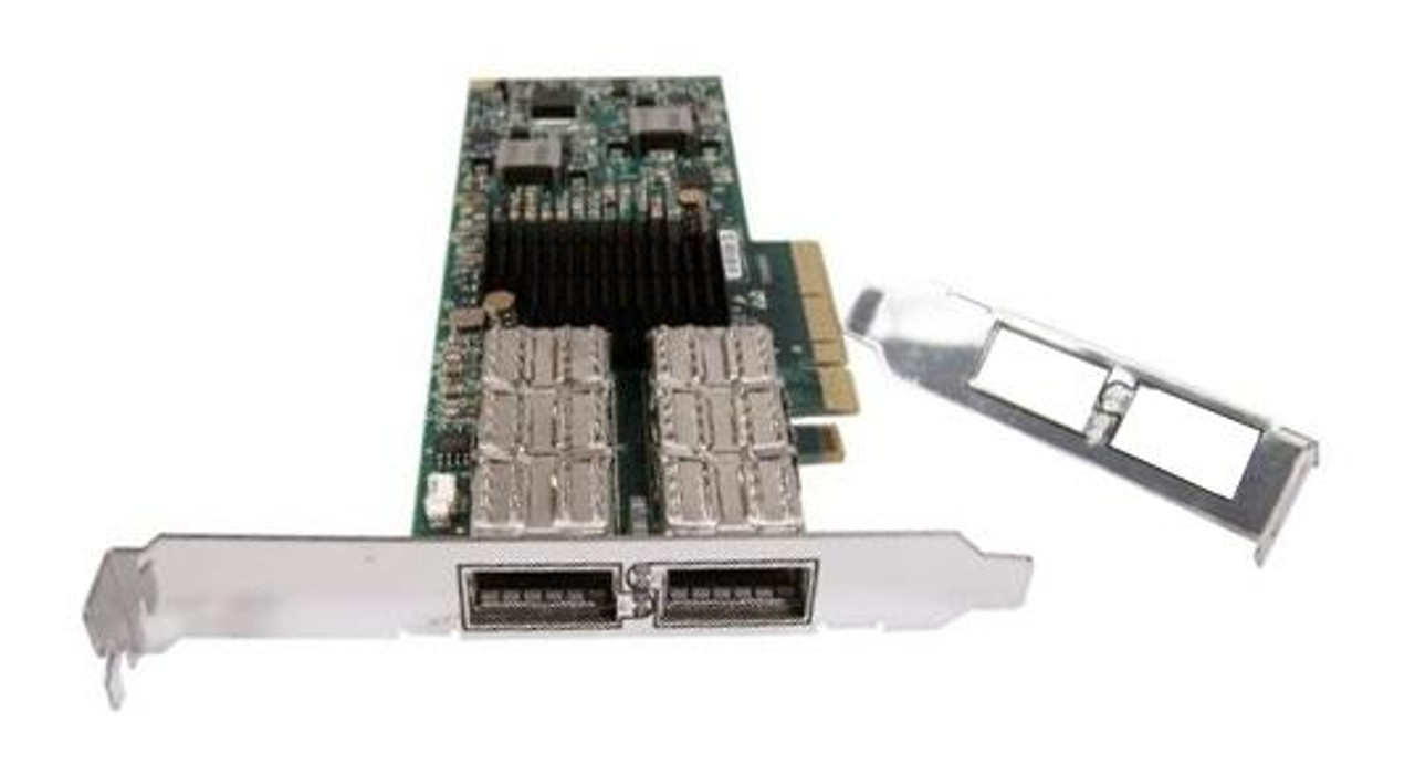 519132001N HP Infiniband 4X QDR Dual-Ports QSFP 40Gbps PCI Express 2.0 x8 G2 Host Bus Network Adapter