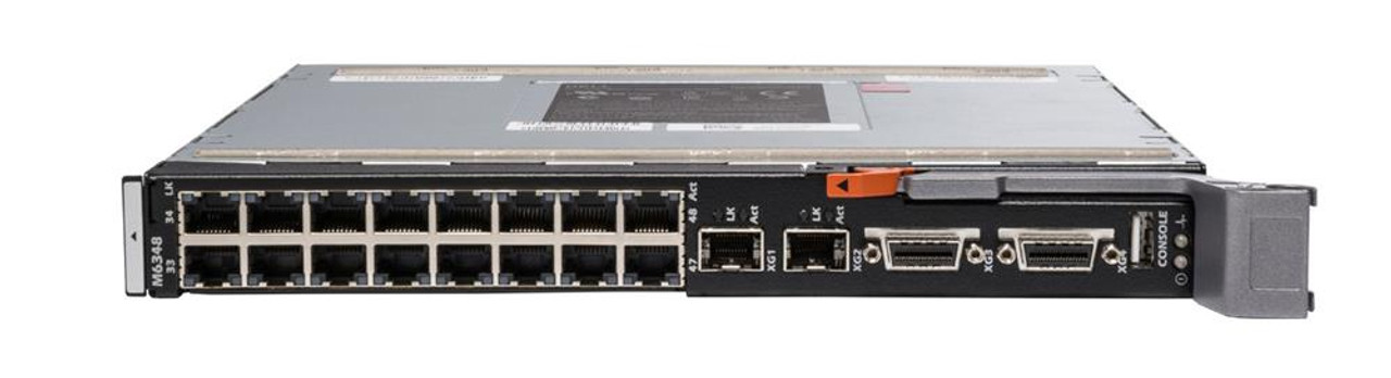 0K002V Dell PowerConnect M6348 48-Ports Gigabit Ethernet Blade Switch (Refurbished)