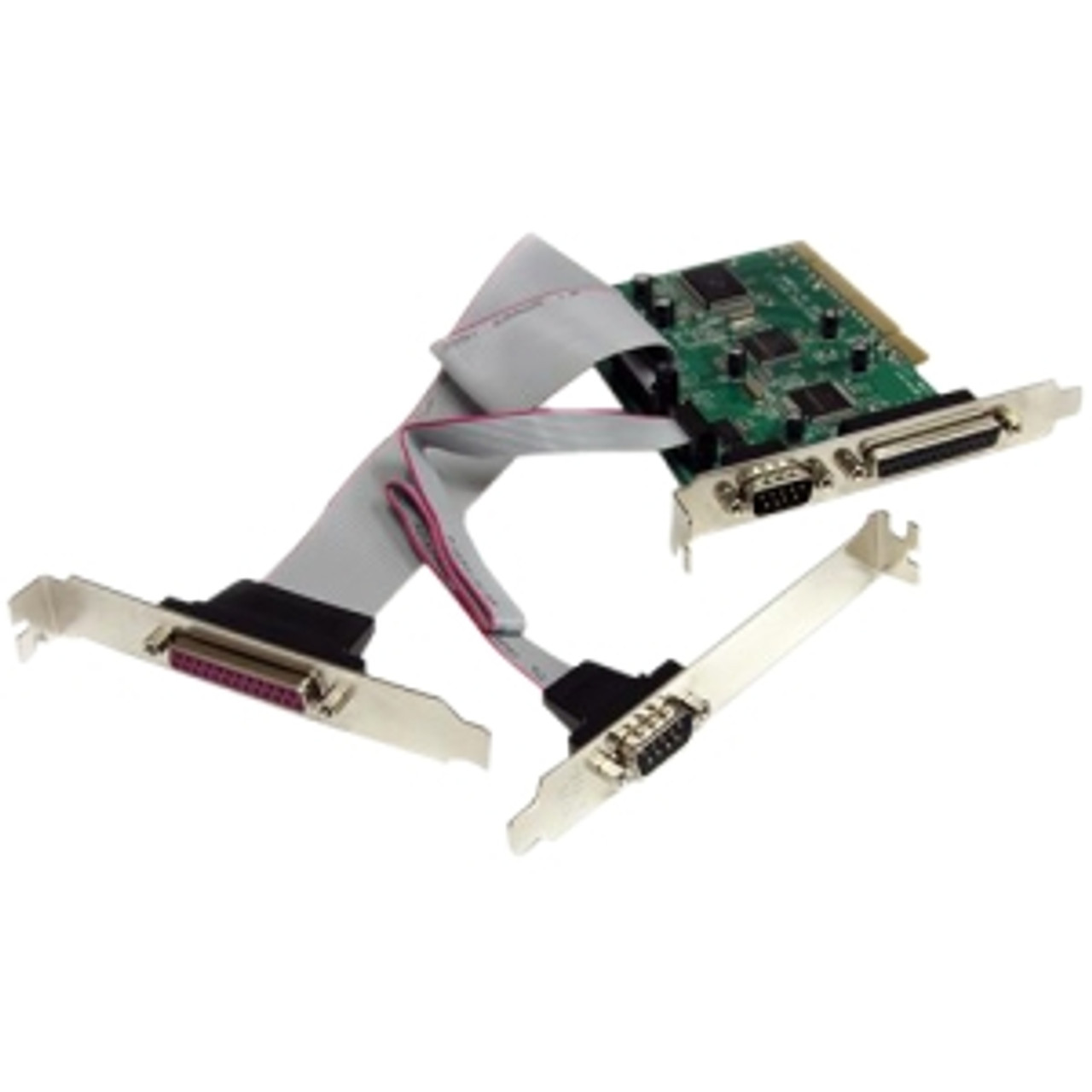 PCI2S2PMC StarTech 2-Port DB-9 RS-232 PCI Serial Parallel Combo Card with 16C1050 UART