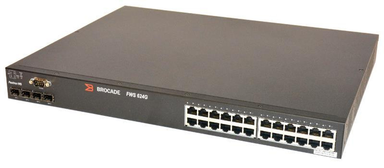 FWS624G Brocade FastIron FWS624G Ethernet Switch 24 Ports Manageable 24 x  RJ-45 4 x Expansion Slots 10/100/1000Base-T (Refurbished)