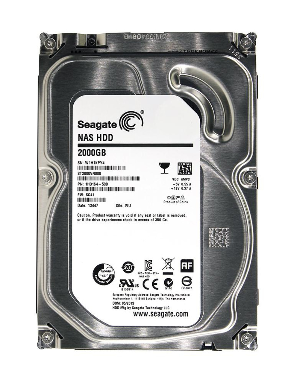 Seagate 3.5インチ内蔵HDD 1TB 7200rpm S-ATAII 32MB ST31000528AS