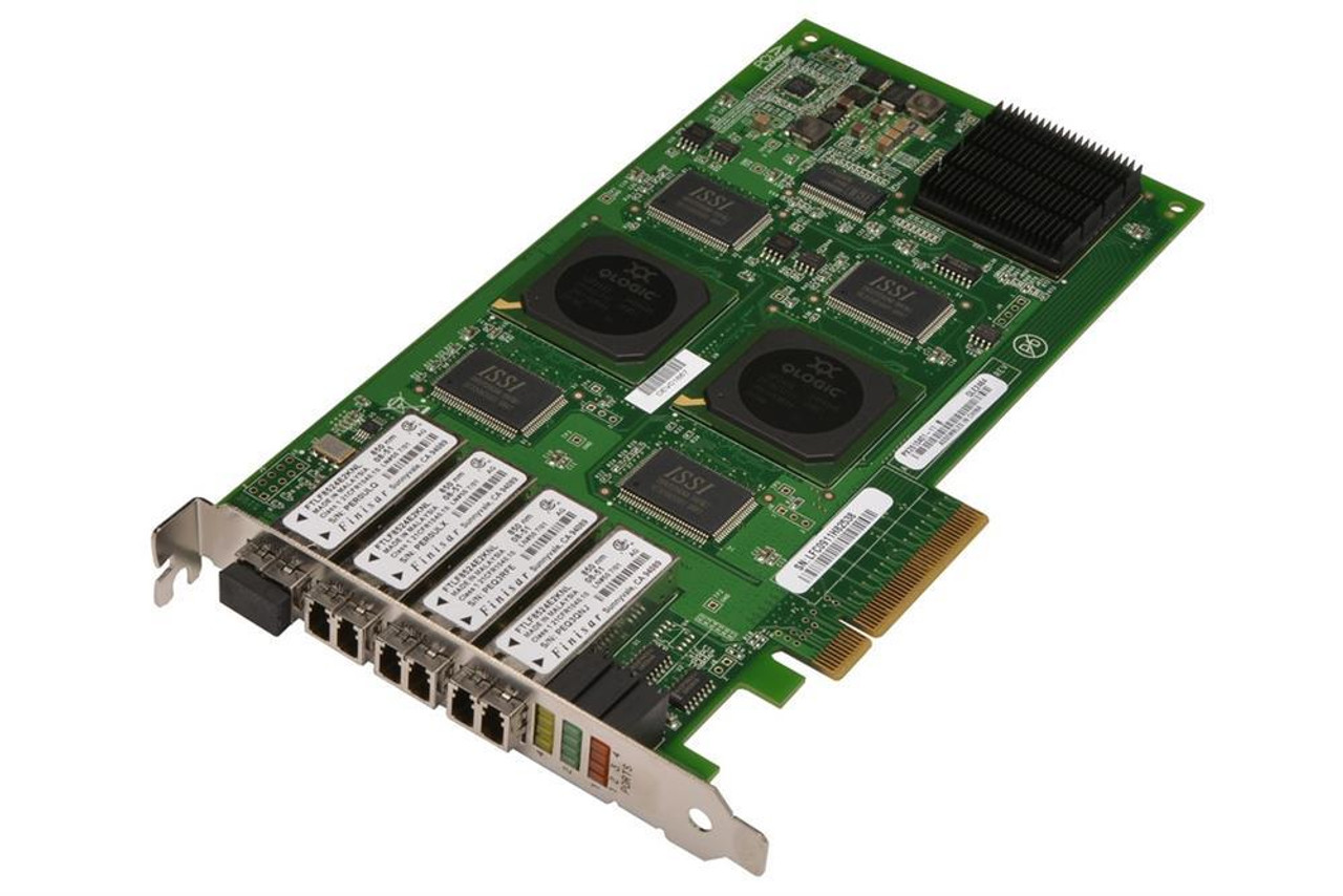 QLE2464TNAP NetApp StorageWorks Quad-Ports 4Gbps Fibre Channel PCI Express x8 Host Bus Network Adapter