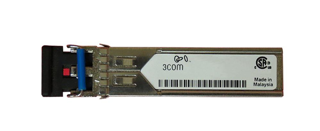 0231A0LQ 3Com X120 1Gbps 1000Base-SX Multi-mode Fiber LC Connector SFP Transceiver Module