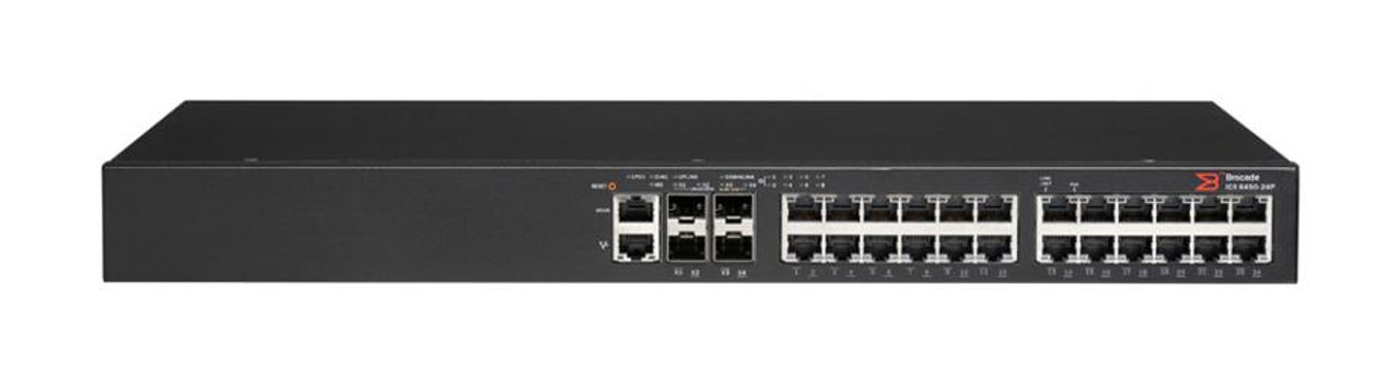 ICX6430-24 Brocade ICX 6430-24 24 x 10/100/1000 Layer 3 Managed Switch (Refurbished)