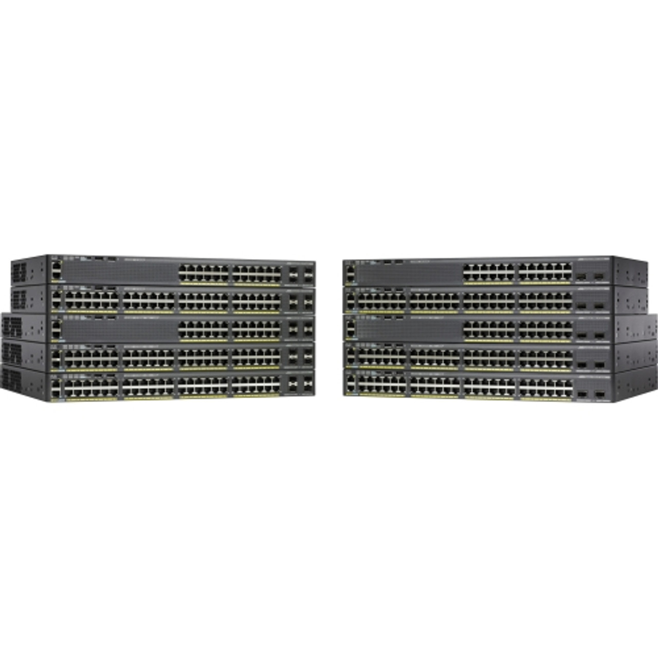 C1-C2960X-24PS-L Cisco Catalyst 2960X-24PS-L 24-Ports RJ-45 10/100/1000 PoE+ Managed Stackable Layer3 Switch with 4x Gigabit SFP Ports (Refurbished)