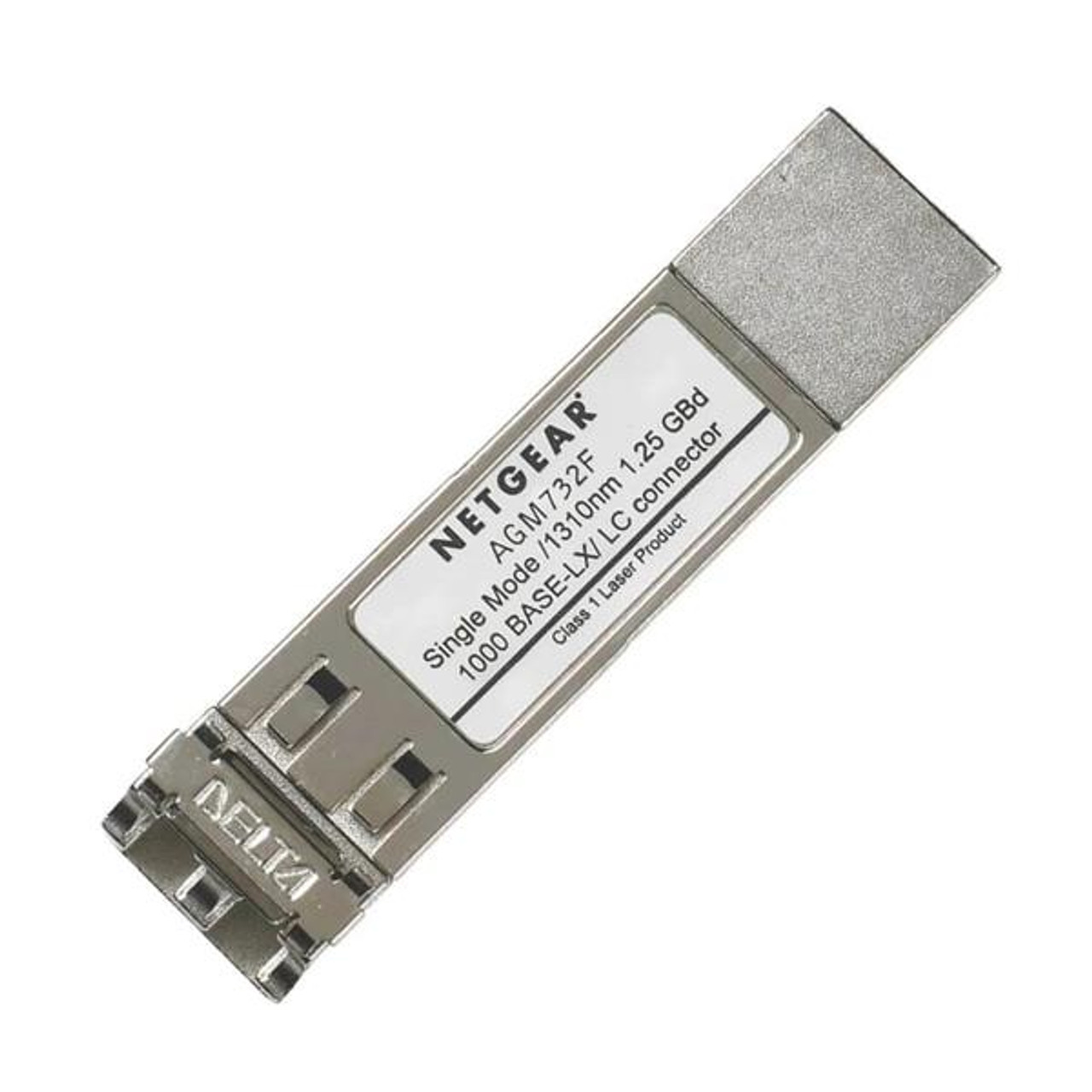 AGM732FC2 NetGear ProSafe 1.25Gbps 1000Base-LX Single-mode Fiber 10km 1310nm Duplex LC Connector SFP (mini-GBIC) Transceiver Module