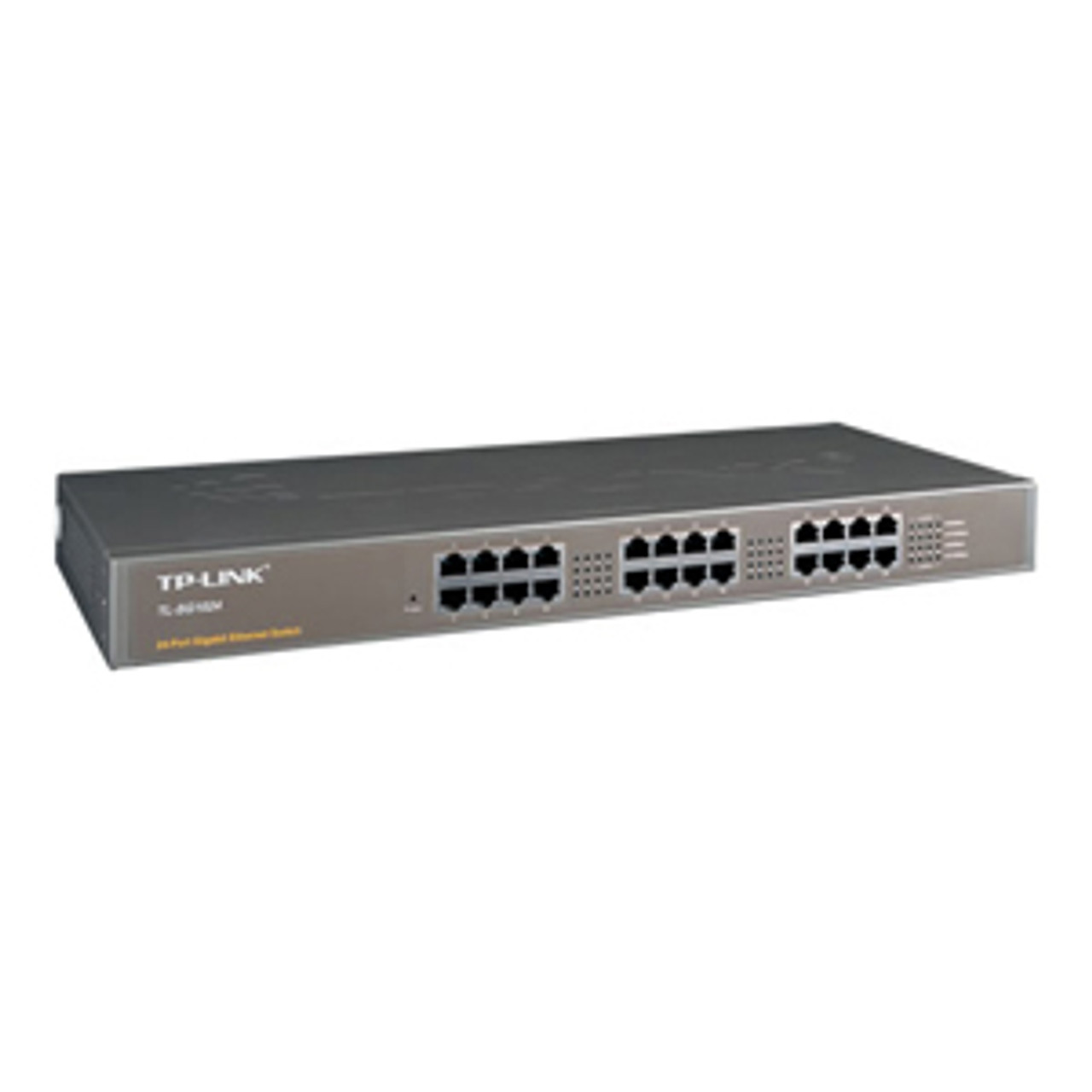 TL-SG1024 TP-LINK 24-Ports Gigabit Switch 24 10/100/1000M RJ45 Ports 1U  19-inch rack-mountable steel case (Refurbished)