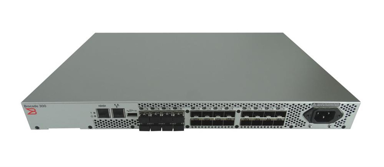 R875F Dell Brocade 300 24-Ports 8GB Fibre Channel Switch (Refurbished)