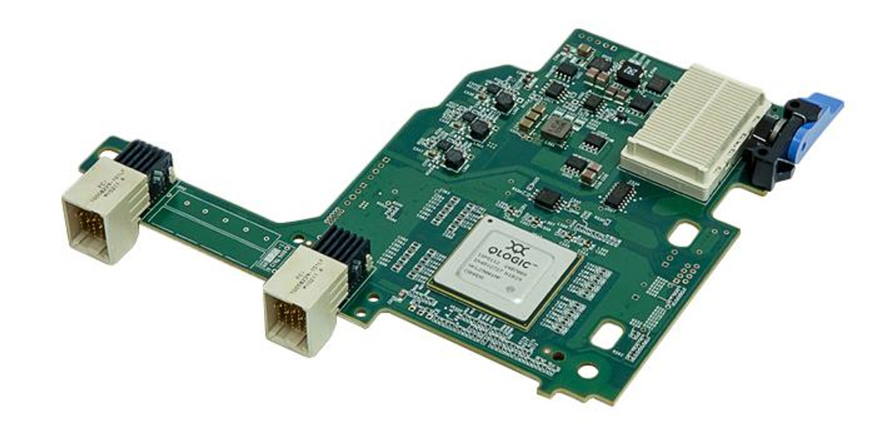 42C1830-08 IBM Dual-Ports 10Gbps 10GBase-X Gigabit Ethernet PCI Express 2.0 x8 Converged Network Adapter (CFFh) by QLogic for BladeCenter