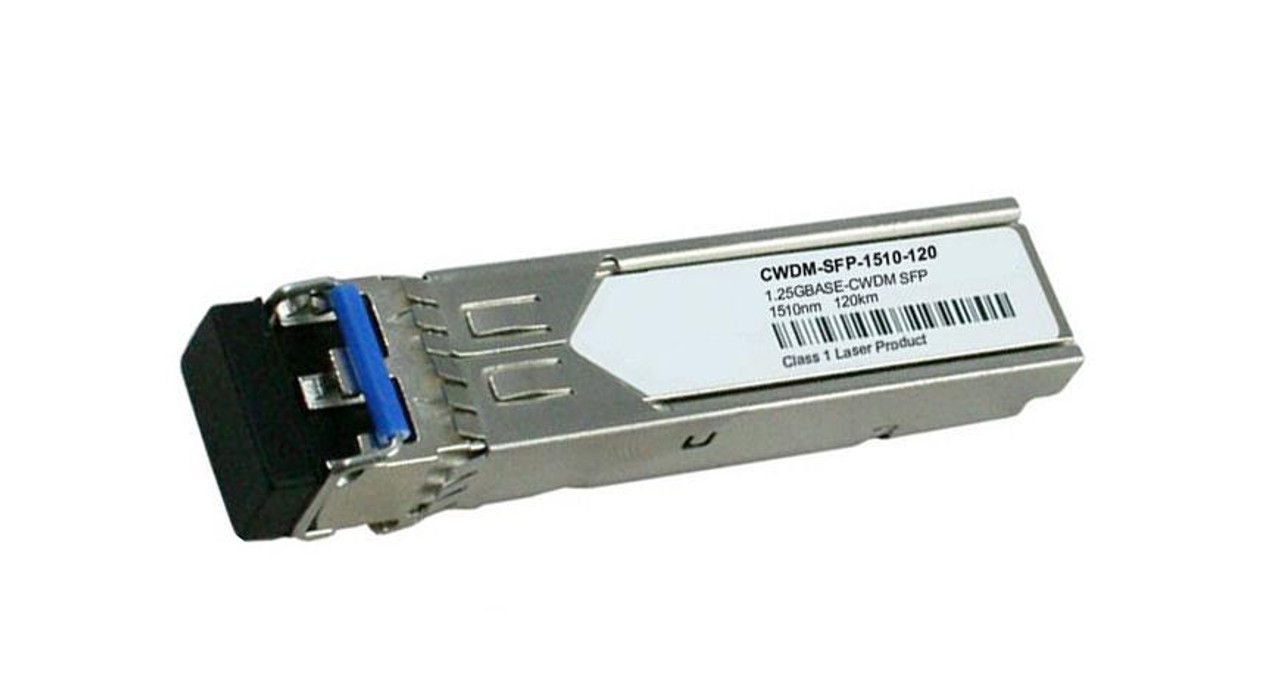 CWDM-SFP-1510120KMAO AddOn 1Gbps 1000Base-CWDM Single-mode Fiber 120km 1510nm Duplex LC Connector SFP Transceiver Module for Cisco Compatible