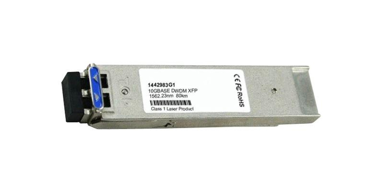 1442983G1 Adtran 10Gbps 10GBase-DWDM Single-mode Fiber 80km 1562.23nm Duplex LC Connector XFP Transceiver Module