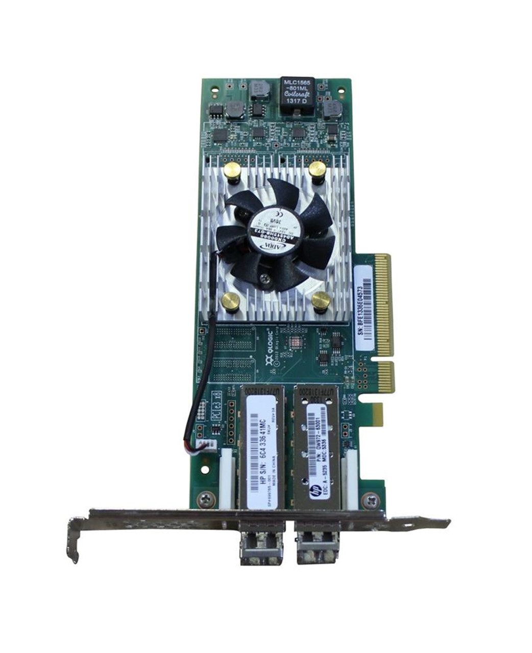 QW972AS HP StoreFabric SN1000Q Dual-Ports LC Connector 16Gbps Fibre Channel PCI Express 3.0 x4 Host Bus Network Adapter