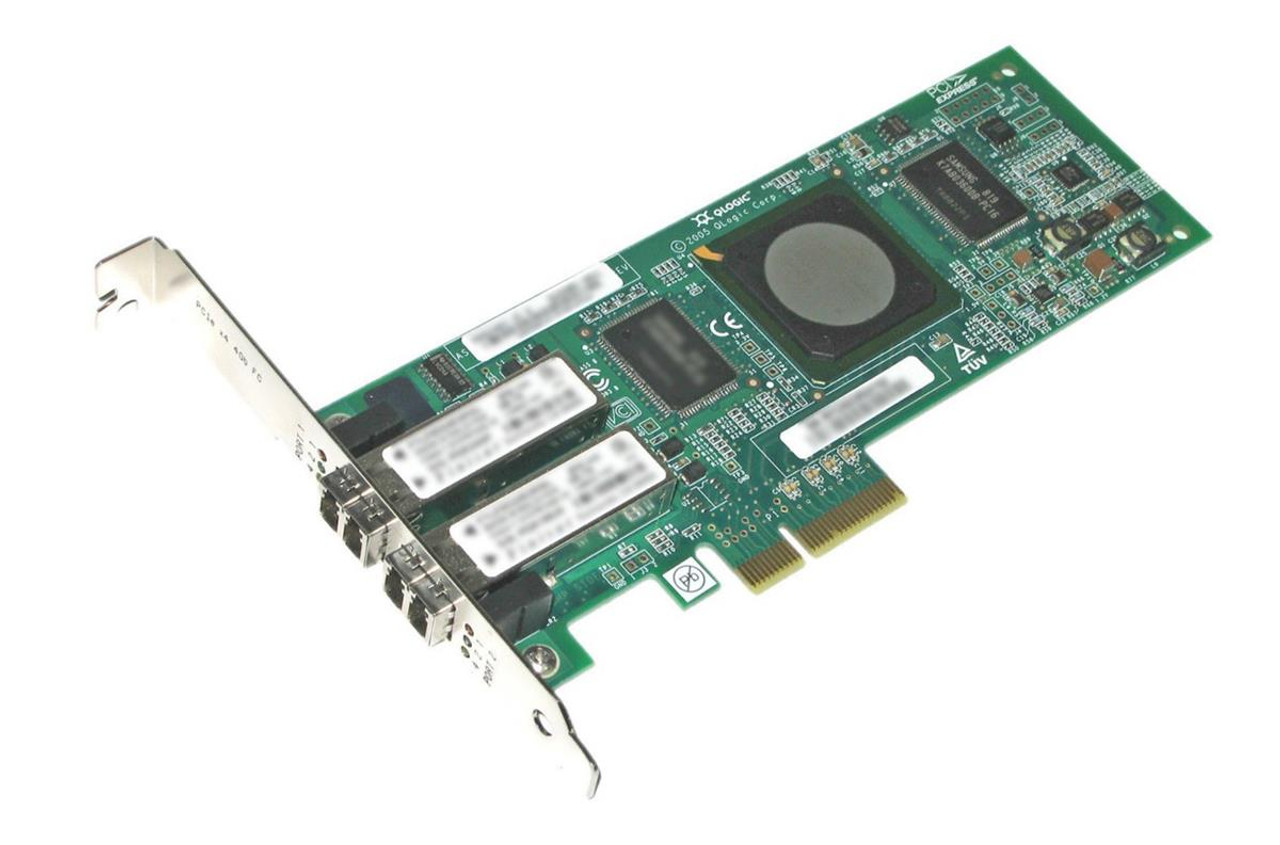 39R6527-B2-06 IBM Dual-Ports LC 4Gbps PCI Express x4 Low Profile Host Bus Network Adapter by QLogic for System x