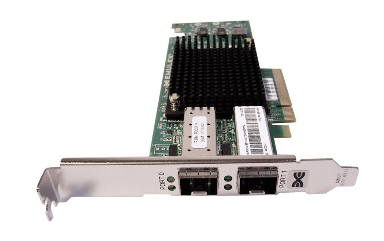 95Y3766 IBM Dual-Ports 10Gbps Gigabit Ethernet PCI Express 2.0 x8 Virtual Fabric Network Adapter II by Emulex for System x