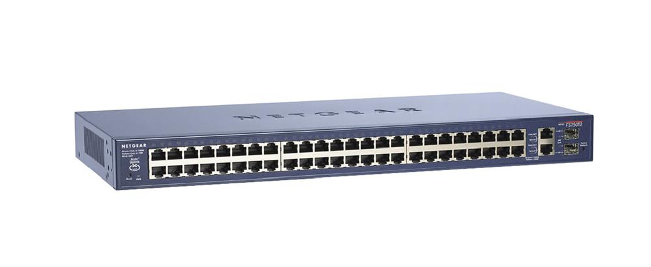 0712956 NetGear ProSafe 48-Ports Gigabit Layer 2 Managed Switch (Refurbished)