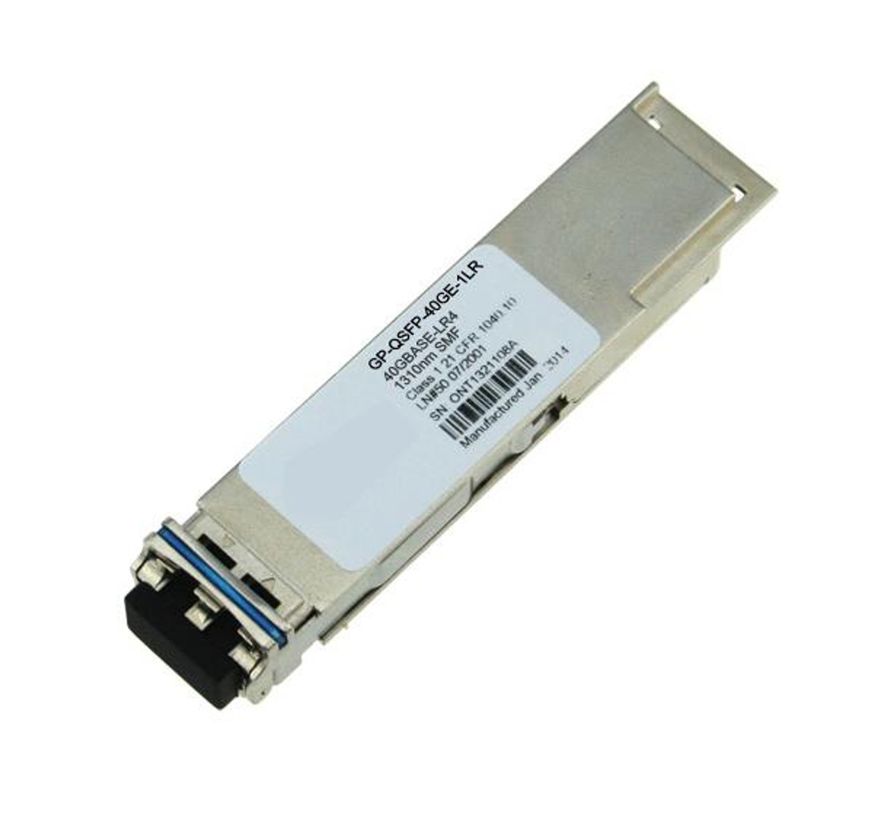 GP-QSFP-40GE-1LR Force10 40Gbps 40GBase-LR4 Single-mode Fiber 10km 1310nm Duplex LC Connector QSFP+ Transceiver Module