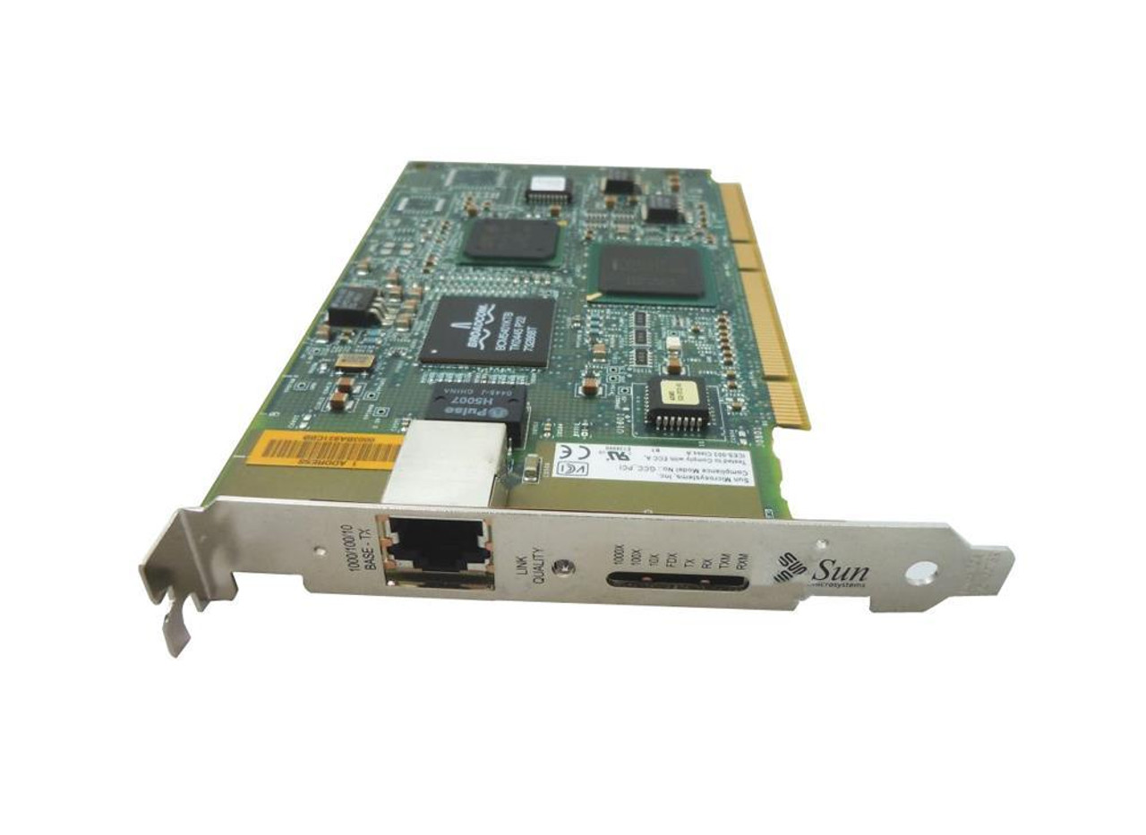 501-5902-02 Sun Single-Port RJ-45 1Gbps 10/100/1000Base-TX Ethernet 64-Bit PCI-X UTP Network Adapter