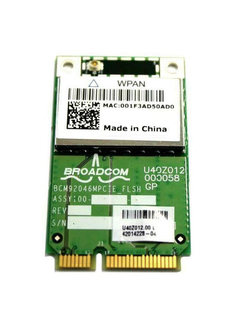 BCM92046MPCIE-FLSH Broadcom Wireless Blue Tooth Card E6400