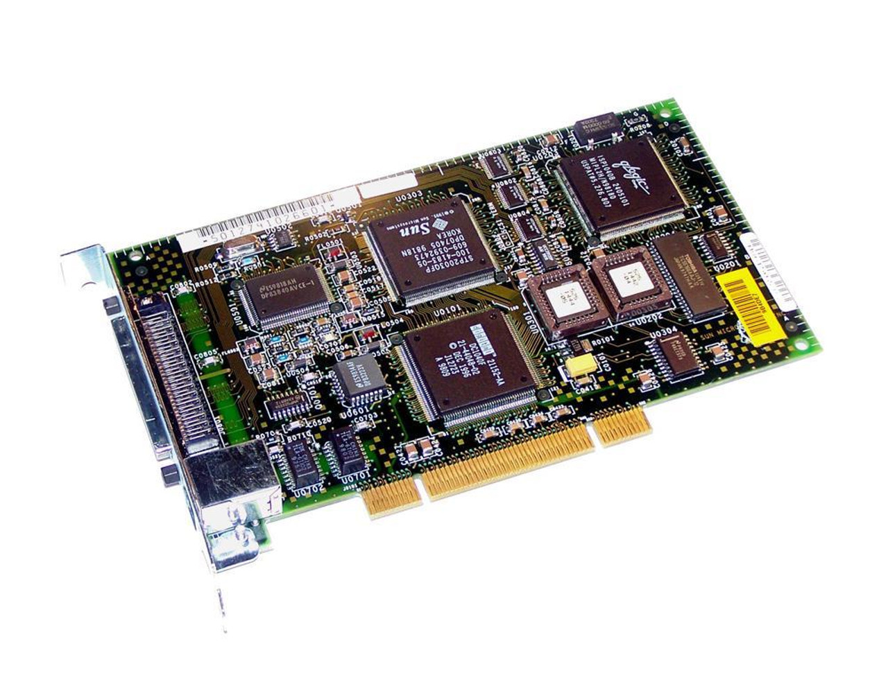 501-2741-06 Sun Single-Ended Ultra/Wide SCSI/FastEthernet PCI Network Card