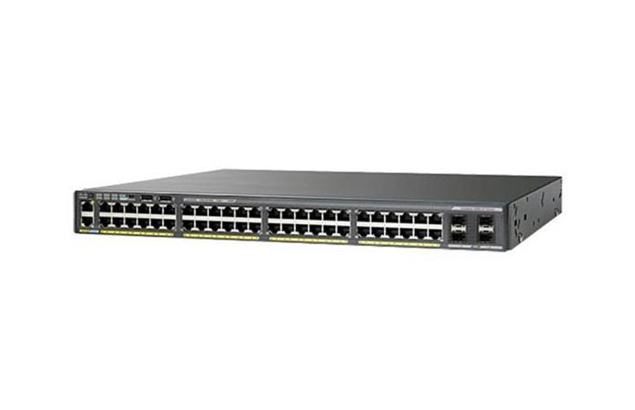 WS-C2960X-48FPS-L Cisco Catalyst 2960-X Series 48-Ports 10/100/1000Bas