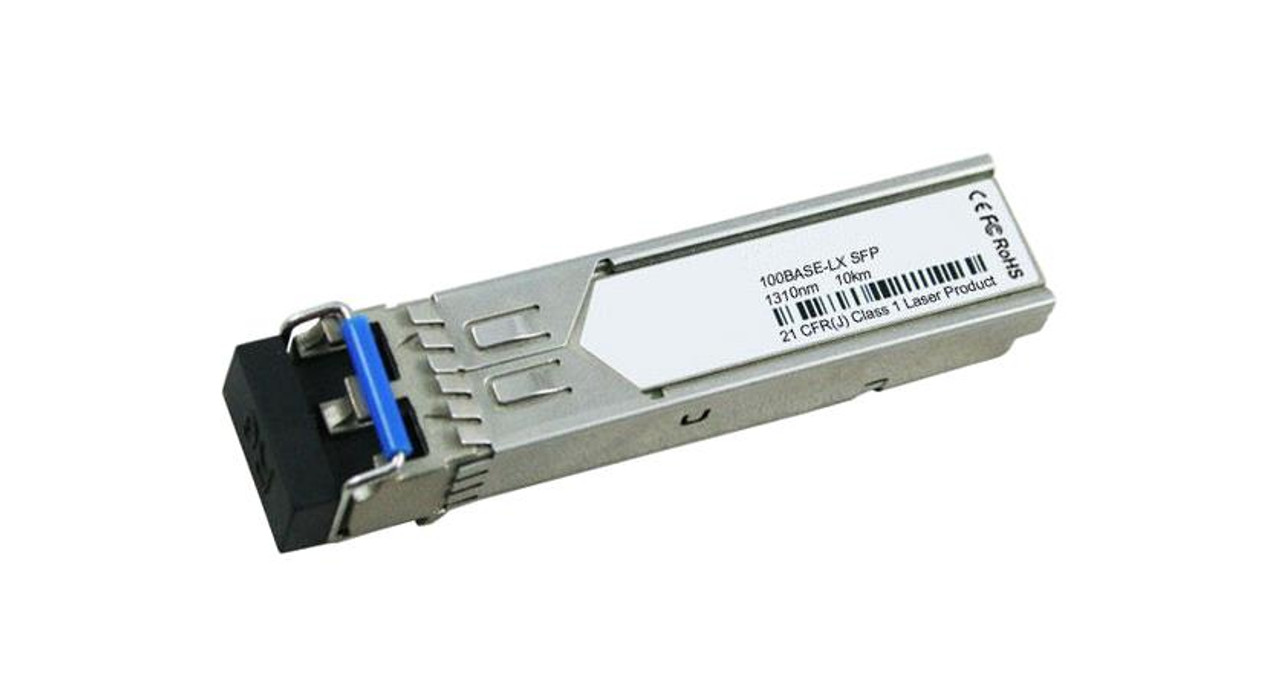 1184867 Cisco GLC-FE-100LX 155Mbps 100Base-FX Single-Mode Fiber 10km 1310nm Duplex LC Connector SFP Transceiver Module