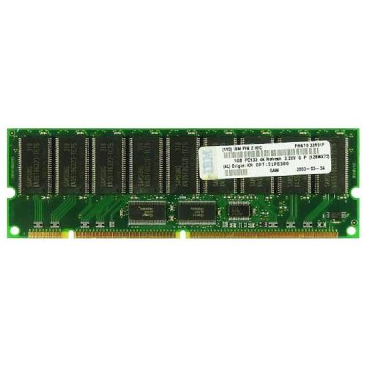 31P8300 IBM 1GB SDRAM Registered ECC PC-133 133Mhz Server