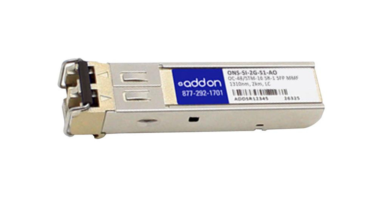 ONSSI2GS1AO ADDONICS OC-48 OC-48C-SR Single-Mode Fiber 2km 1310nm LC Connector SFP Transceiver Module Cisco Compatible