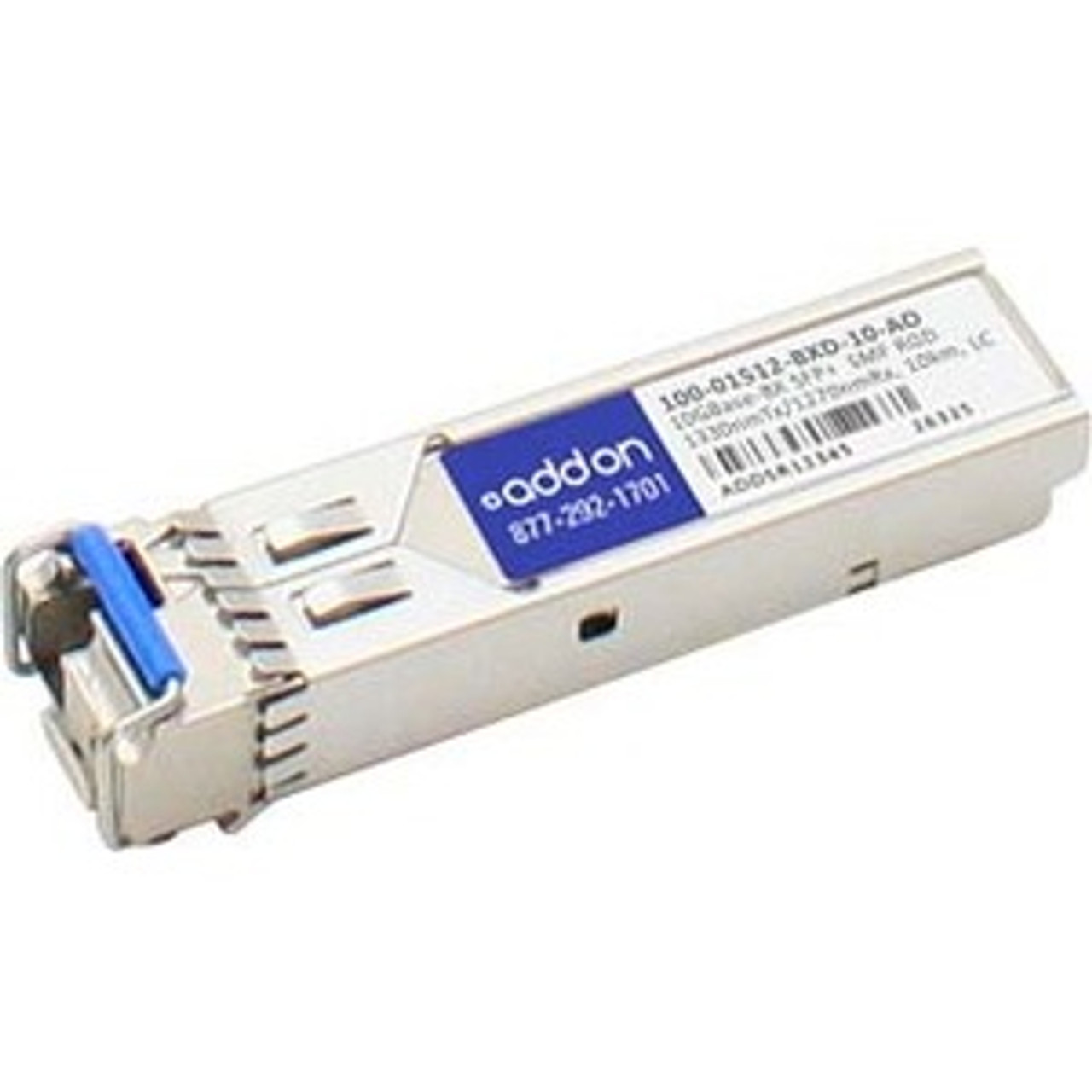 100-01512-BXD-10-AO AddOn 10Gbps 10GBase BX-D Single-mode Fiber 10km 1330nmTX/1270nmRX LC Connector SFP+ Transceiver Module for Calix