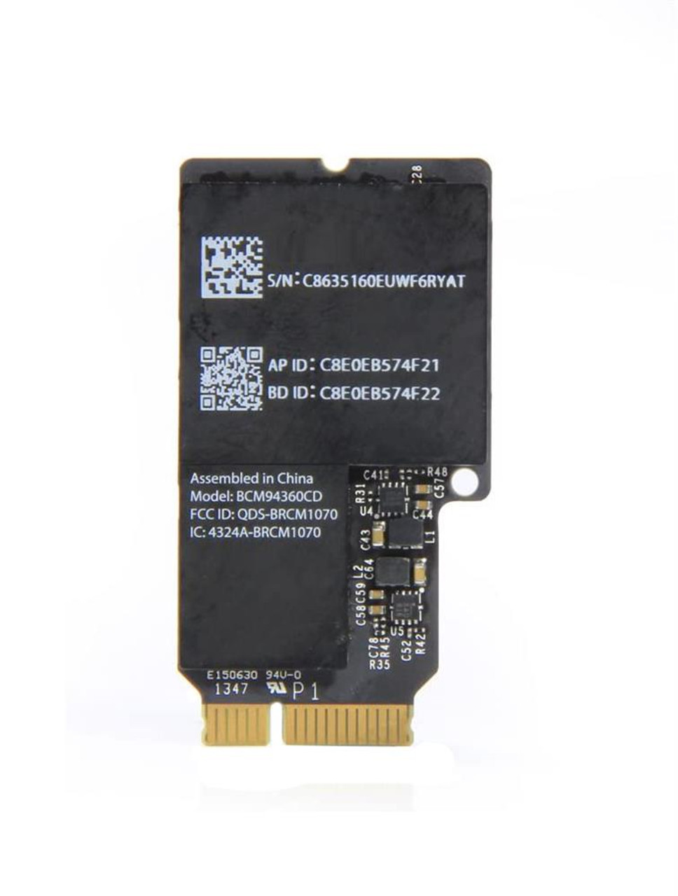 BCM94360CD Broadcom 2.4GHz 300Mbps IEEE 802.11a/b/g Mini PCI WLAN Wireless Network Card for HP Compatible