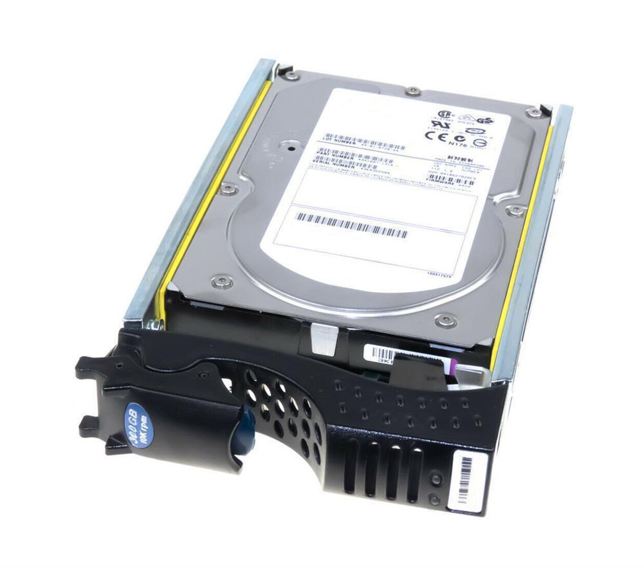 005048625 EMC 300GB 10000RPM Fibre Channel 2Gbps 16MB Cache 3.5-inch Internal Hard Drive for CLARiiON CX3/ CX Series Storage Systems