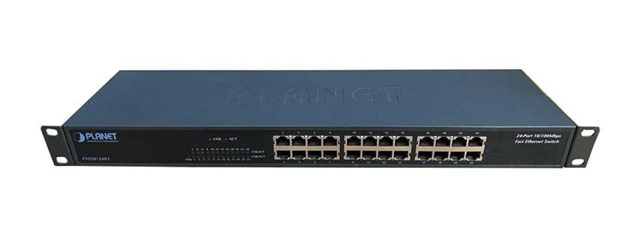 FNSW-2401 Planet Technology 24-Ports 10/100Base-TX Fast Ethernet Switch (Refurbished)