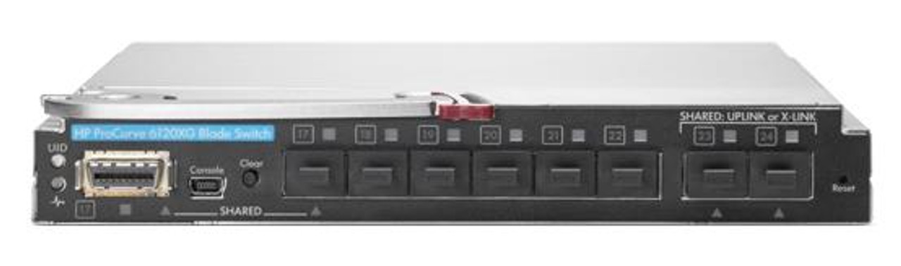 AT064A HP ProCurve 6120XG Ethernet Blade Switch 1 Ports Manageable 8 x Expansion Slots 10GBase-CX4 (Refurbished)