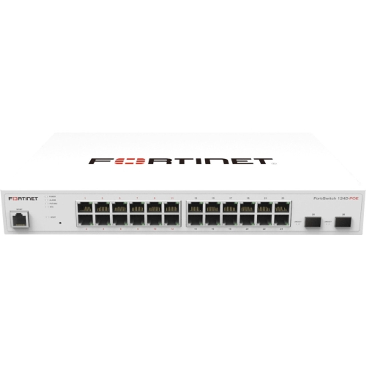 FS-124D-POE Fortinet Layer 2 Poe Switch 24xge RJ-45port 2x Ge Sfpslot Fortigate Sw Ctlr Compat (Refurbished)