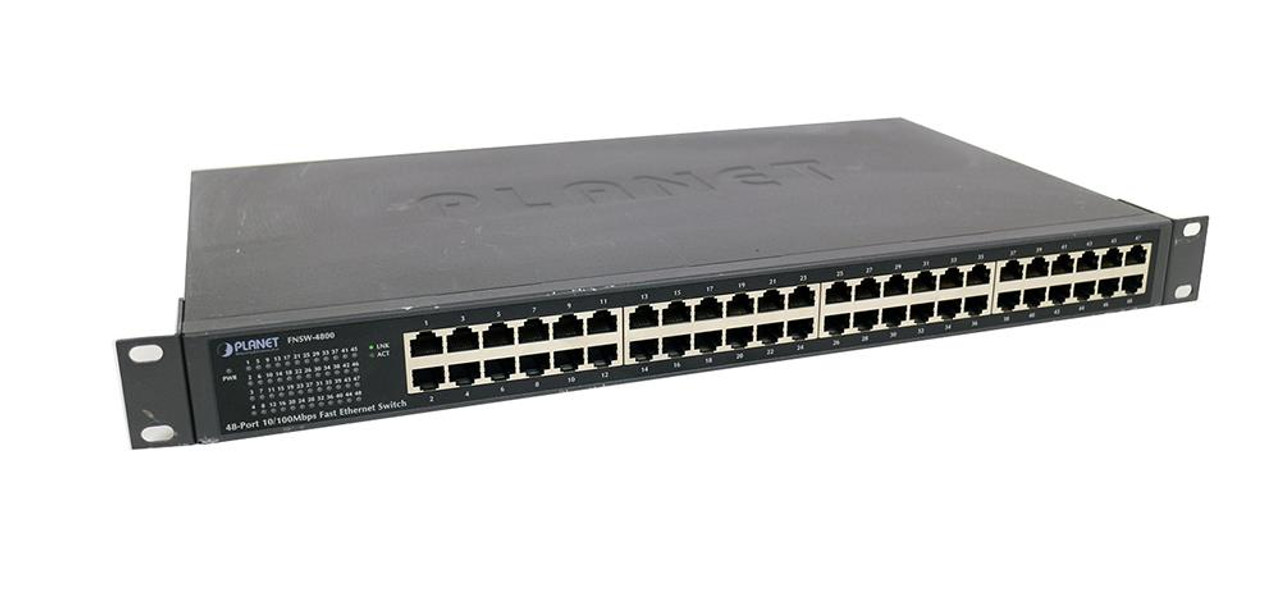 FNSW-4800 Planet Technology 48-Ports 10/100Base-TX Fast Ethernet Switch (Refurbished)