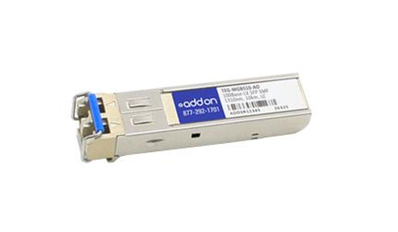 TEGMGBS10AO ADDONICS 100Mbps 100Base-LX Single-mode Fiber 10km 1310nm LC Connector SFP (Mini-GBIC) Transceiver Module