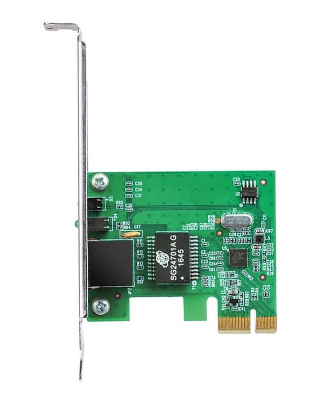 TG-3468-AOK AddOn Single-Port RJ-45 1000Mbps 10/100/1000Base-T PCI Express x1 Gigabit Ethernet Network Adapter for TP-Link