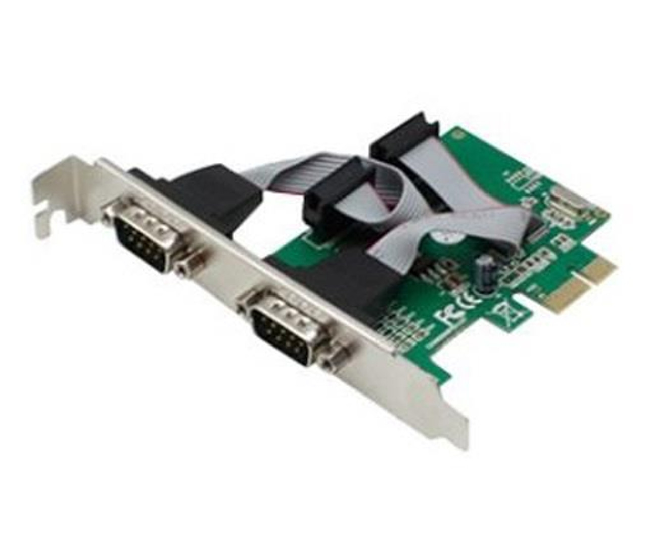 ADD-PCIE-2RS232U9 AddOn 2port Rs-232 Serial Card Pciex1 Serial Hba 16950 Uart