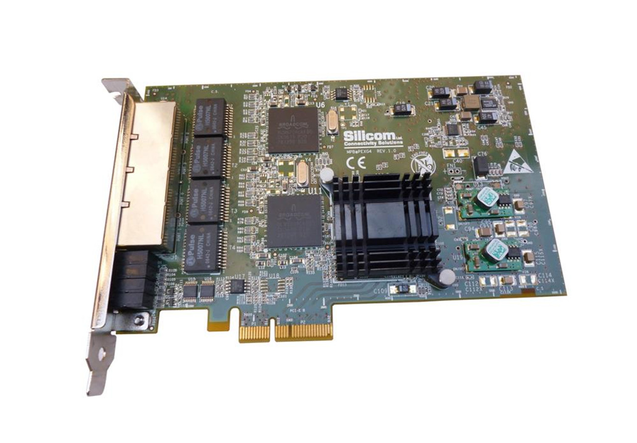 PEXG4-ROHS Silicom Quad Port Copper Gigabit Ethernet PCie Server Adapter